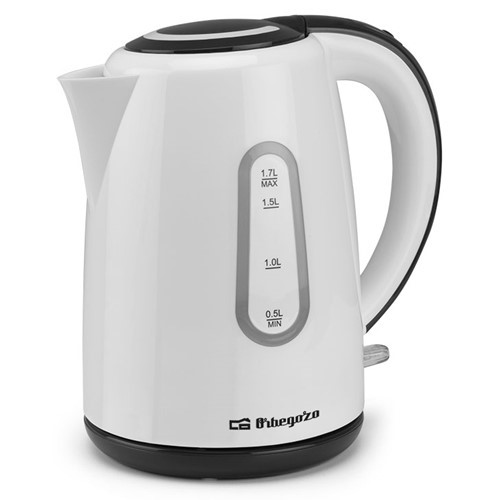 HERVIDOR AGUA ORBEGOZO KT6004 BLANCO 1.7L